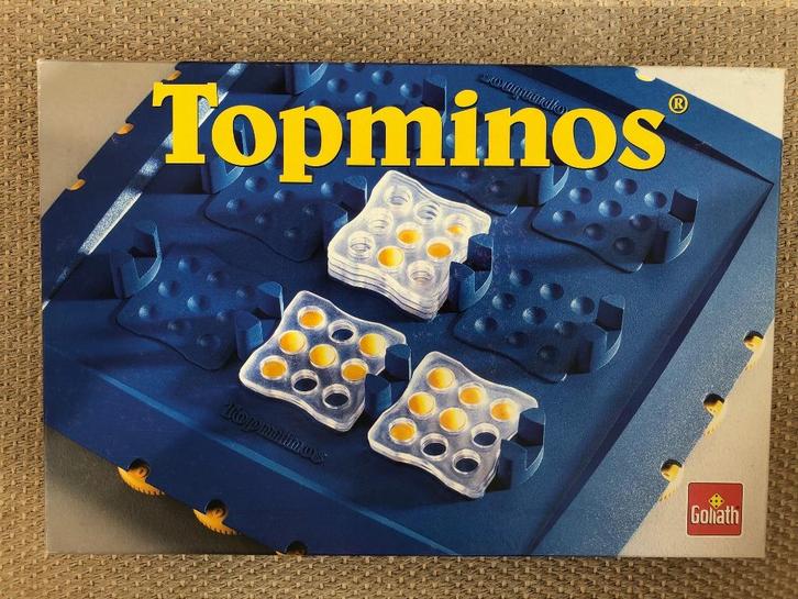 Topminos bordspel (Goliath), Hobby en Vrije tijd, Gezelschapsspellen | Bordspellen, Zo goed als nieuw, Ophalen of Verzenden
