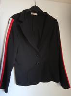 blazer noir pour femme avec décoration latérale XXL, Comme neuf, Dazzling, Noir, Taille 46/48 (XL) ou plus grande