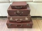 Set retro reiskoffers, Ophalen, Huis en Inrichting