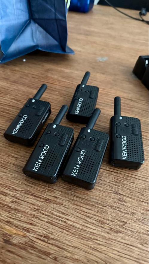 Kenwood LT PKT-23 (5x met 6x lader), Telecommunicatie, Portofoons en Walkie-talkies, Zo goed als nieuw, Portofoon of Walkie-talkie