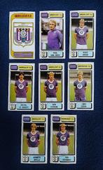 8 versch. Panini stickers voetbal ' FB 1983 - Anderlecht ', Verzamelen, Ophalen of Verzenden, Nieuw, Poster, Plaatje of Sticker