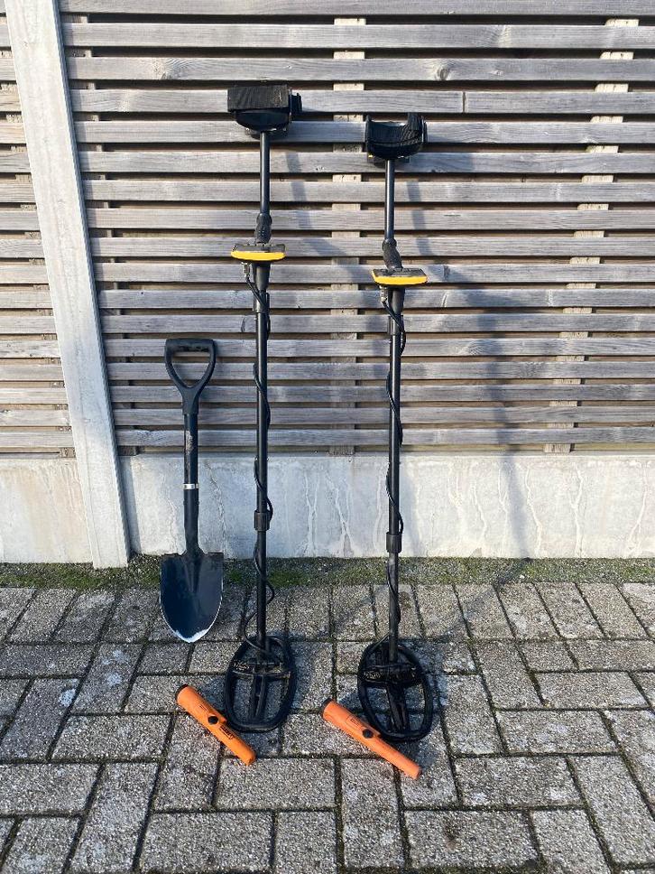 Garrett metaaldetector te huur, Hobby & Loisirs créatifs, Détecteurs de métaux, Comme neuf, Plus de 30 cm, Garrett, Discrimination dans la détection de métaux