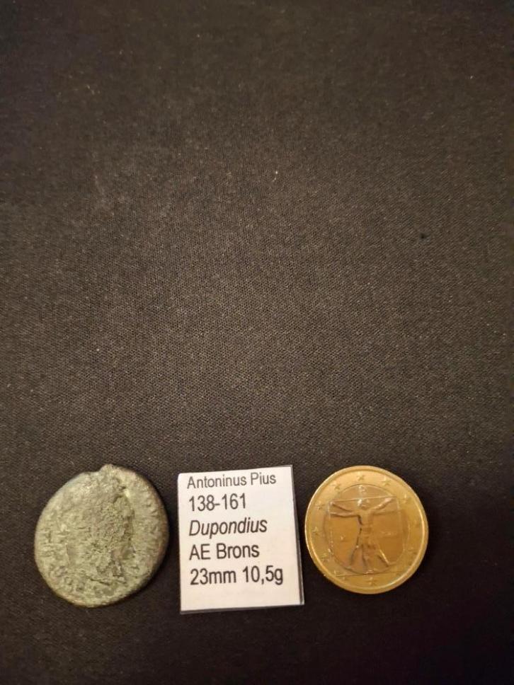 Keizer Antoninus Pius (vermoedelijk)  Type: Bronzen AE, Postzegels en Munten, Munten | Europa | Niet-Euromunten, Losse munt, Overige landen