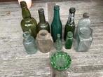 verzameling oude flessen, Ophalen of Verzenden