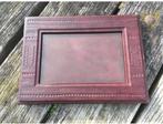 West-Afrikaanse, lederen fotokader met staander, Antiek en Kunst, Ophalen of Verzenden