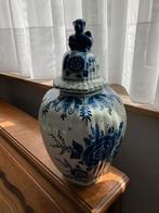 Delftse Royal blauw/witte vaas, Antiek en Kunst, Ophalen