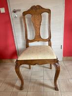 6 chaises Louis XIV, Huis en Inrichting, Ophalen, Gebruikt, Bruin, Vijf, Zes of meer stoelen