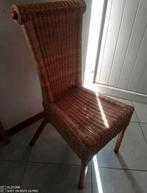 4 rotan stoelen, Huis en Inrichting, Stoelen, Ophalen of Verzenden, Gebruikt