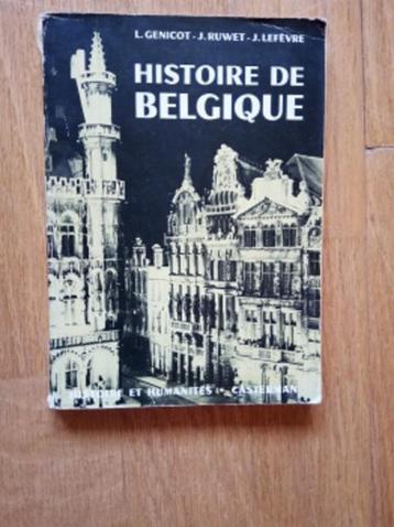 histoire de Belgique Genicot Ruxet Lefèvre   2é édit 1966 beschikbaar voor biedingen