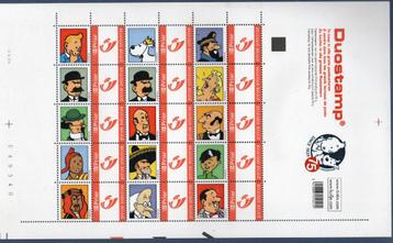 duostamps Tintin et ses amis / Kuifje (neufs xx) beschikbaar voor biedingen