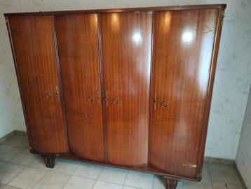 Vintage slaapkamer bed kast dressoir nachtkast beschikbaar voor biedingen