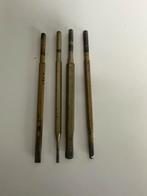 Set van 4 vlakbeitels voor pneumatisch hamer schacht 7,5 mm, Doe-het-zelf en Bouw, Gereedschap | Handgereedschap, Ophalen, Gebruikt