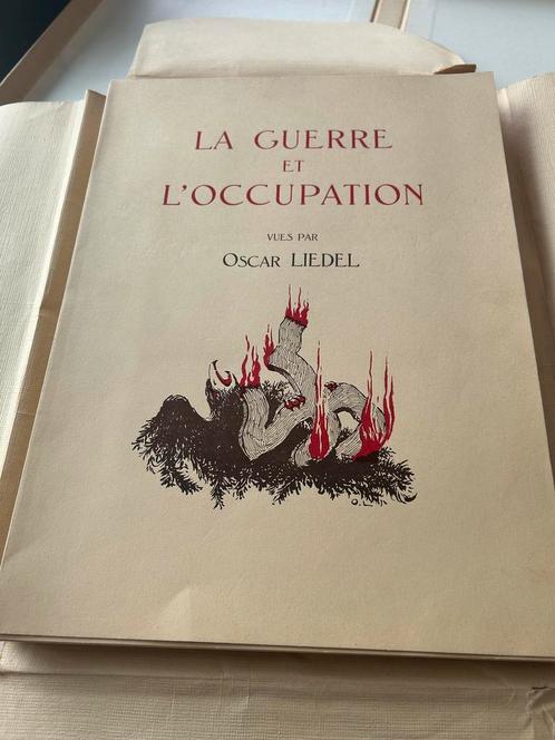 La guerre et l’occupation vues par Oscar Liedel, Boeken, Oorlog en Militair, Gelezen, Algemeen, Tweede Wereldoorlog, Ophalen