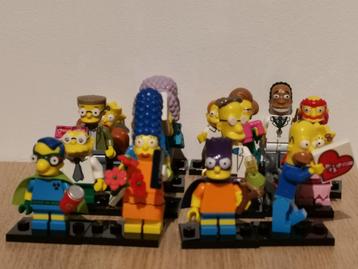 Minifigures Lego Simpsons 2 - Complet disponible aux enchères