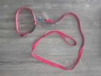 Halsband + hondenlijn 1m, Enlèvement, Utilisé