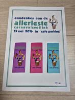 Carnaval Aalst lintjes Café Parking, Ophalen of Verzenden