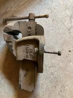 Zware stevige bankschroef, Ophalen, Zo goed als nieuw, Bankschroef