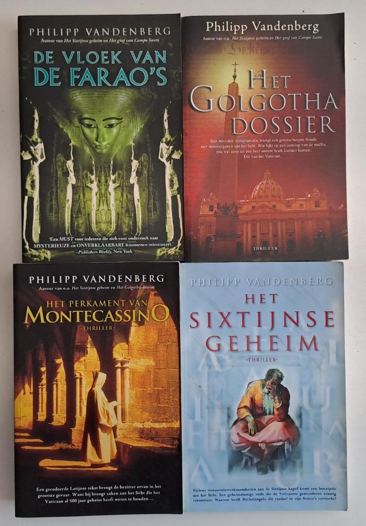 Boeken Philipp Vandenberg, Boeken, Thrillers, Gelezen, Ophalen of Verzenden