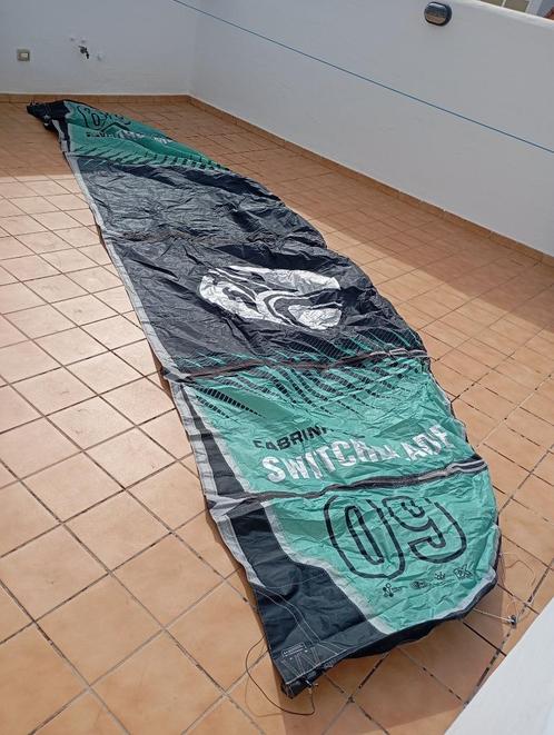 Kitesurf-uitrusting, Watersport en Boten, Kitesurfen, Zo goed als nieuw, Kitesurf-set, 9 m², Twintip, Ophalen