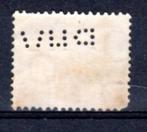 NEDERLAND :1924: Perfin &@ D U V @& on Y.139*, Enlèvement ou Envoi, Jusqu'à 1940, Affranchi