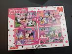 Jumbo puzzel Minnie Mouse, Ophalen of Verzenden, Zo goed als nieuw