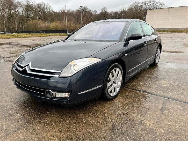 2007 Citroën C6 2.7 HDi V6 Exclusive Lage km in Topstaat, Auto's, Citroën, Bedrijf, Te koop, C6, ABS, Achteruitrijcamera, Adaptive Cruise Control