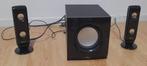 Speakerset Trust 2.1 SP-3400, Gebruikt, Complete surroundset, Minder dan 60 watt, Ophalen