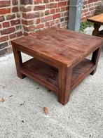 Eiken salontafel., Ophalen, Gebruikt