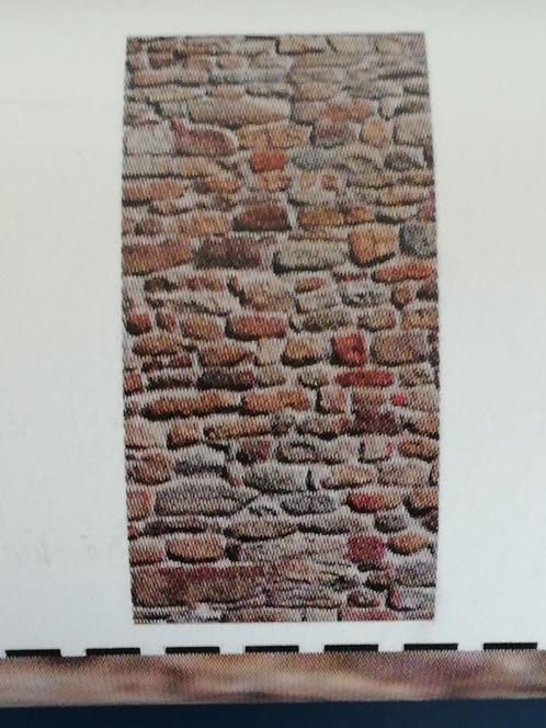 Photowall behang "Old Brick Wall" 1/2 + 2/2, Huis en Inrichting, Stoffering | Behang, minder dan 10 m², Ophalen of Verzenden