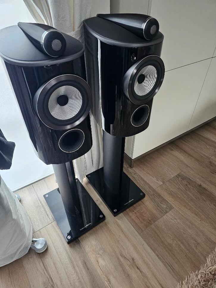 B&W 805 d4, Audio, Tv en Foto, Luidsprekerboxen, Zo goed als nieuw, Front, Rear of Stereo speakers, Bowers & Wilkins (B&W), Ophalen
