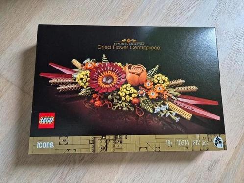 Bloemstuk met gedroogde bloemen  Lego 10314 NIEUW, Hobby en Vrije tijd, Overige Hobby en Vrije tijd, Nieuw, Ophalen of Verzenden