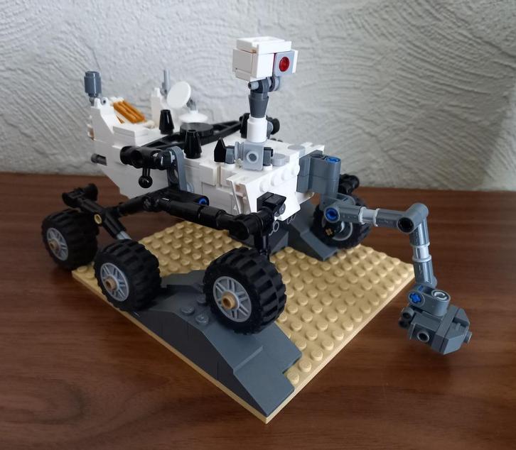 LEGO 21104 NASA Mars Science Laboratory Curiosity Rover, Kinderen en Baby's, Speelgoed | Duplo en Lego, Gebruikt, Lego, Complete set