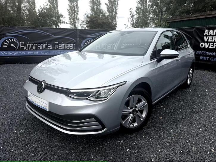 VW Golf 8 1.5 eTSi, 2020, 69.000km, Airco, Xenon, Automaat, Auto's, Volkswagen, Bedrijf, Golf, ABS, Benzine, Automaat, Onderhoudsboekje