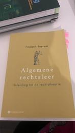 Algemene rechtsleer. Inleiding tot de rechtstheorie, Boeken, Ophalen, Frederik Peeraer