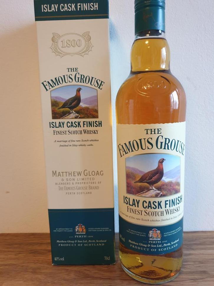 Whisky Famous Grouse Islay Cask Finish., Verzamelen, Wijnen, Ophalen