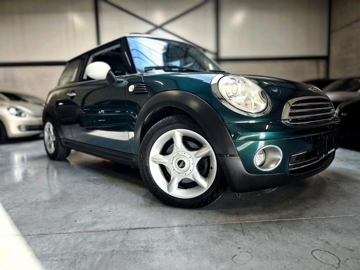 Mini Cooper one Britsche Racing Green veel opties!, Auto's, Mini, Bedrijf, Te koop, Cooper, Adaptieve lichten, Adaptive Cruise Control