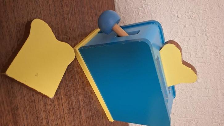 HOUTEN SPEELGOED broodrooster Santoys Koopje!, Kinderen en Baby's, Speelgoed | Houten speelgoed, Gebruikt, Meubelstuk of Keukentje