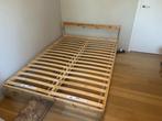 NEIDEN bedframe + LURÖY lattenbodem (IKEA) vanaf 27 maart, Huis en Inrichting, Slaapkamer | Bedden, Ophalen, Overige materialen