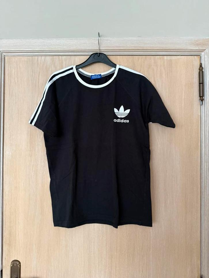 Zwarte Tshirt Adidas Maat M, Kleding | Heren, T-shirts, Zo goed als nieuw, Maat 48/50 (M), Ophalen of Verzenden