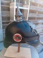 WW1 CASQUE A POINTE ALLEMANDE DATED 1916,bon etat, Enlèvement ou Envoi