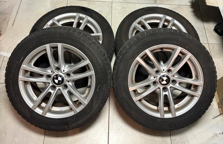 Kit hiver Bmw 5x120, Autos : Pièces & Accessoires, Pneus & Jantes, Pneu(s), Pneus hiver, 16 pouces