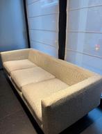 Zilvergrijze 3 zit salon / zetel, Ophalen, Driepersoons, 75 tot 100 cm, Zo goed als nieuw