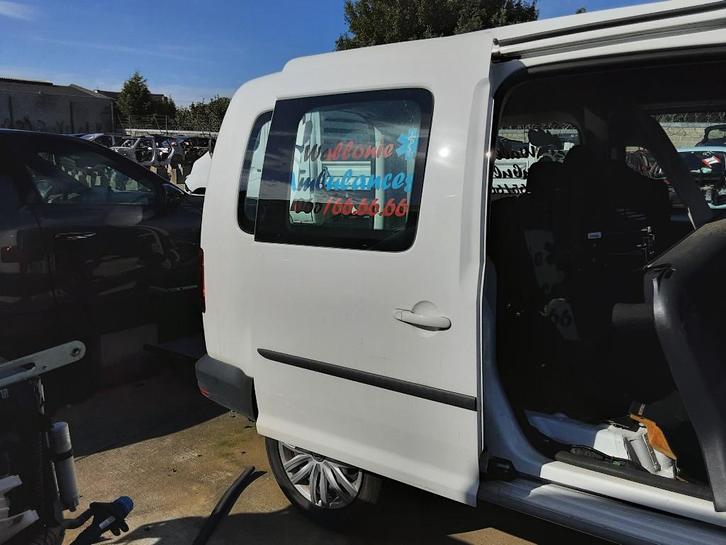 SCHUIFDEUR RECHTS Volkswagen Caddy IV (01-2015/09-2020), Auto-onderdelen, Carrosserie, Deur, Volkswagen, Rechts, Gebruikt