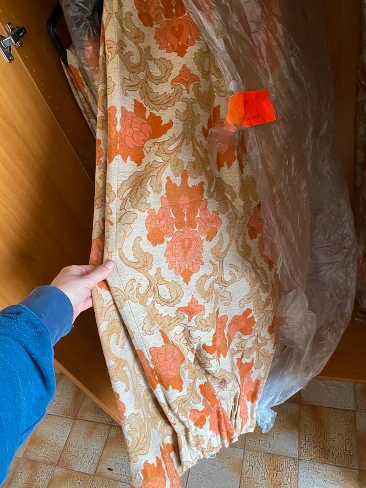 Vintage gordijnen - retro, Kinderen en Baby's, Speelgoed | Speeltenten, Zo goed als nieuw, Ophalen