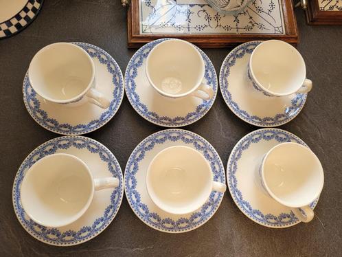 Boch Carlotta Blauw, Antiek en Kunst, Antiek | Servies los, Ophalen of Verzenden