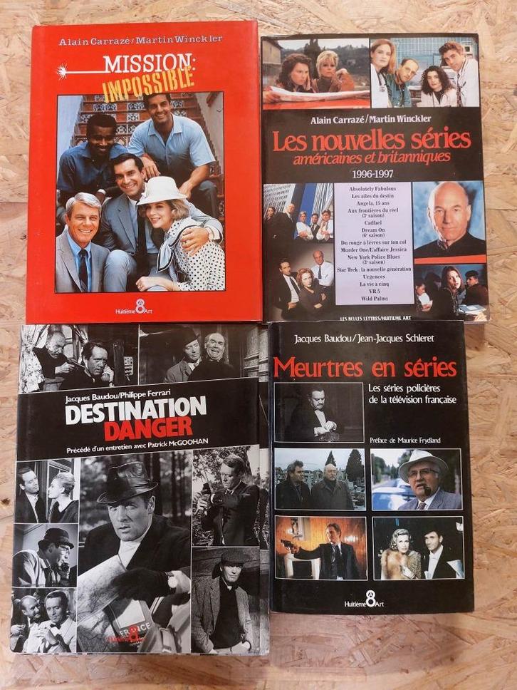 4 livres 8eme Art Danger man Mission impossible.Star Trek, Cd's en Dvd's, Dvd's | Tv en Series, Ophalen of Verzenden