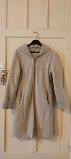 Manteau vintage daim beige, Ophalen, Gedragen, Beige