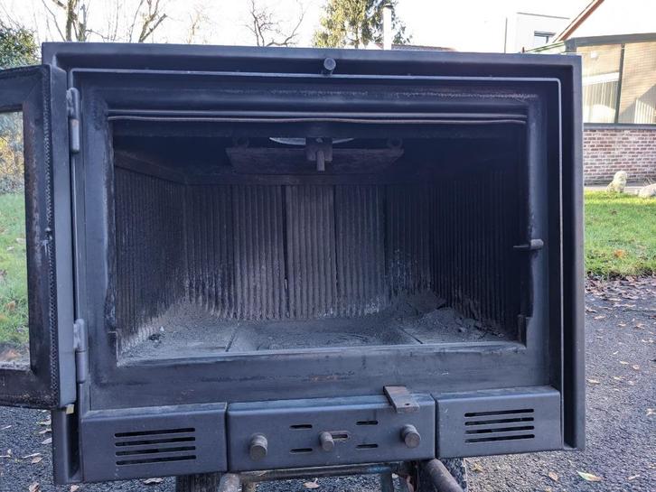 houtcassette, Huis en Inrichting, Haarden, Gebruikt, Ophalen