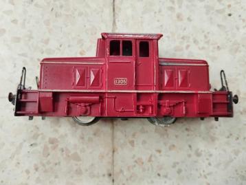 Locomotive HO Fleischmann 1306 rouge