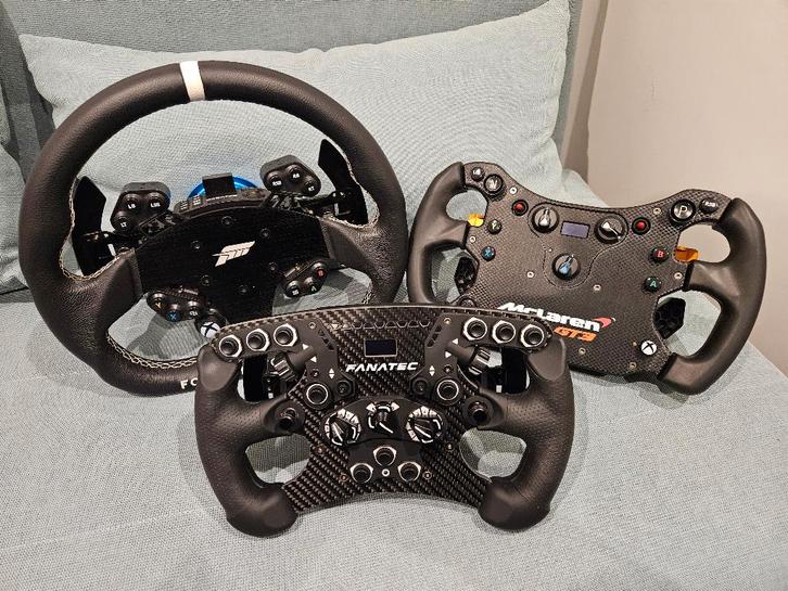 Fanatec materiaal QR2 (CSL DD, Mclaren, Formula,...), Computers en Software, Joysticks, Zo goed als nieuw, Ophalen of Verzenden